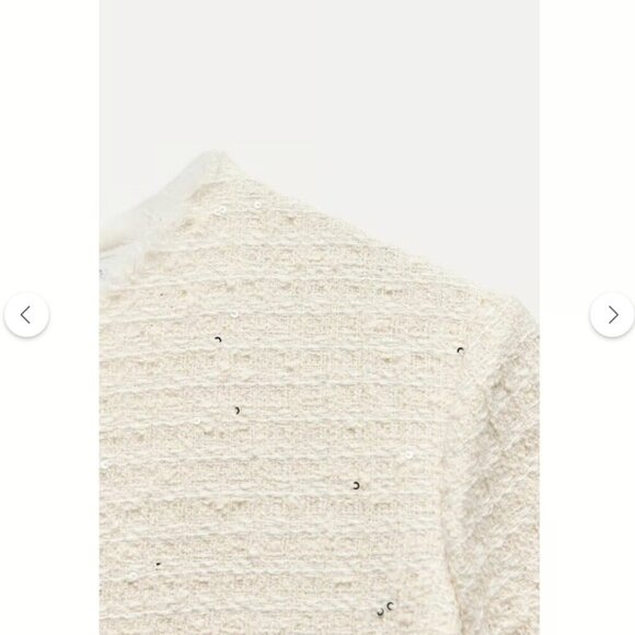 ZARA SHORT STRUCTURED DRESS ZW COLLECTION Size XL NEW WITH TAG! - Picture 7 of 10